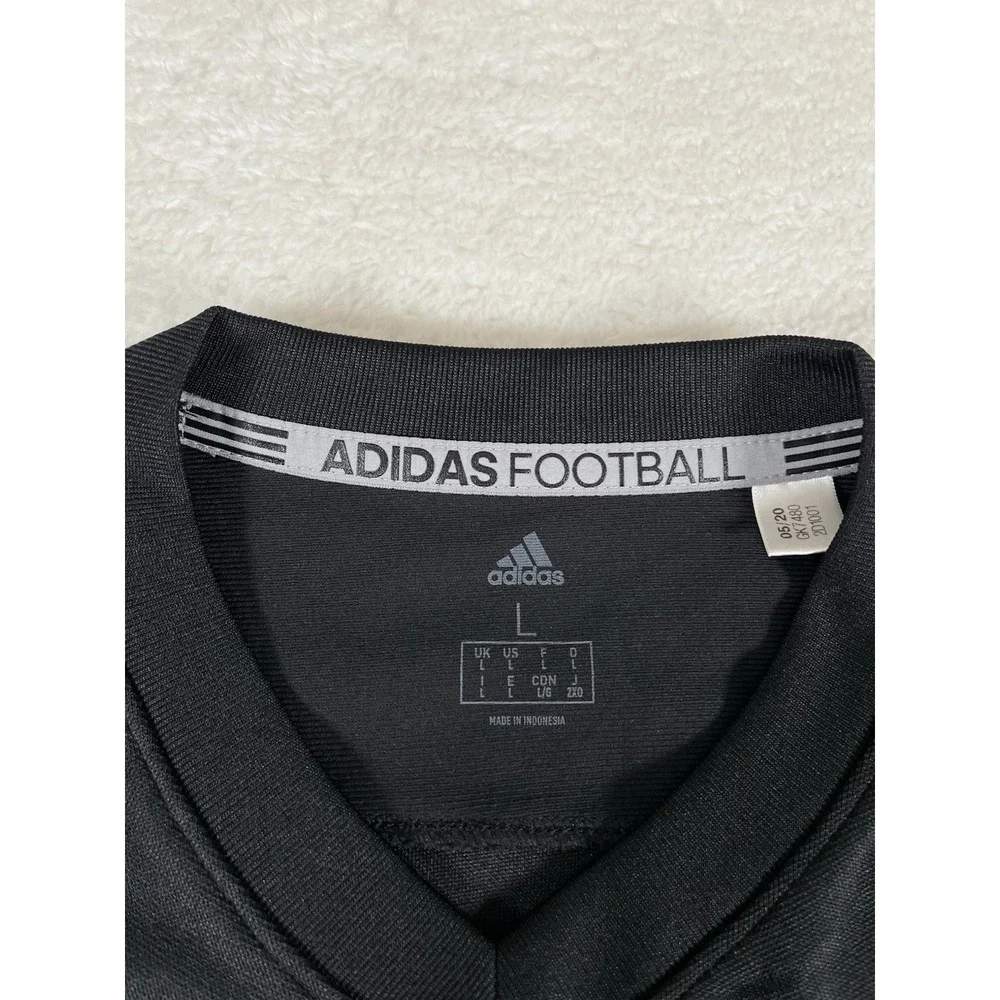 Adidas Nebraska Cornhuskers #20 Black Stitched Football Jersey‎ Sz L Skull Bones